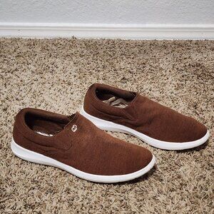 Merino All Wool Women's Slip On Shoes Size 9 Camel Color Comfort Lightweight